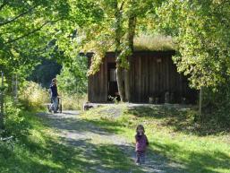 Wanderung ist auch mit Kindern und Kinderwagen machbar