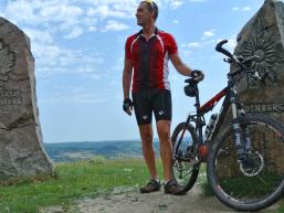 MTB Tour: Aussicht auf dem Sodenberg