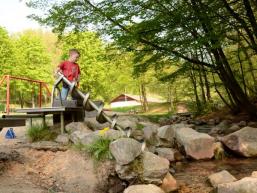 Wasser erleben im Bächlesgrund Wildpark