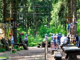 Erlebnis Kletterwald auf der Wasserkuppe