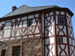 Fachwerk auf Wertheimer Burg